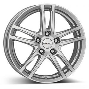 DEZENT TZ 8x19 5x108 ET45 Strieborné lakovanie