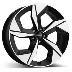 DEZENT AO dark 7.5x19 5x112 ET50 Leštená čelná plocha / čierne lakovanie