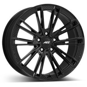 AEZ ALASKA black 11.5x21 5x130 ET66 Čierne lakovanie