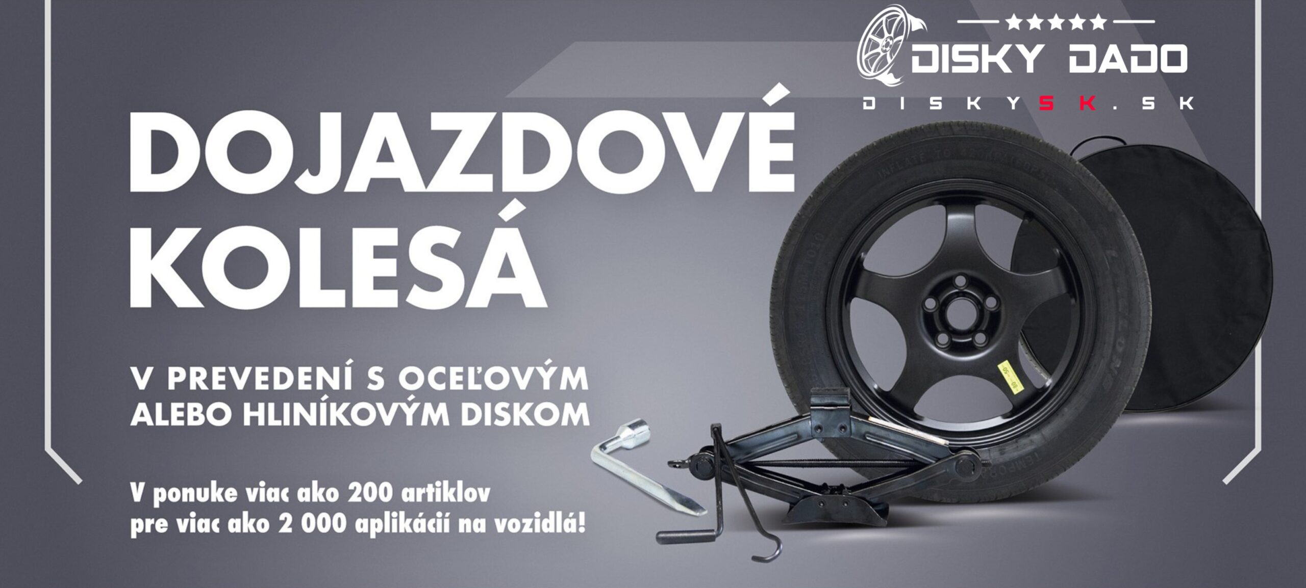 Dojazdové kolesá pre autá